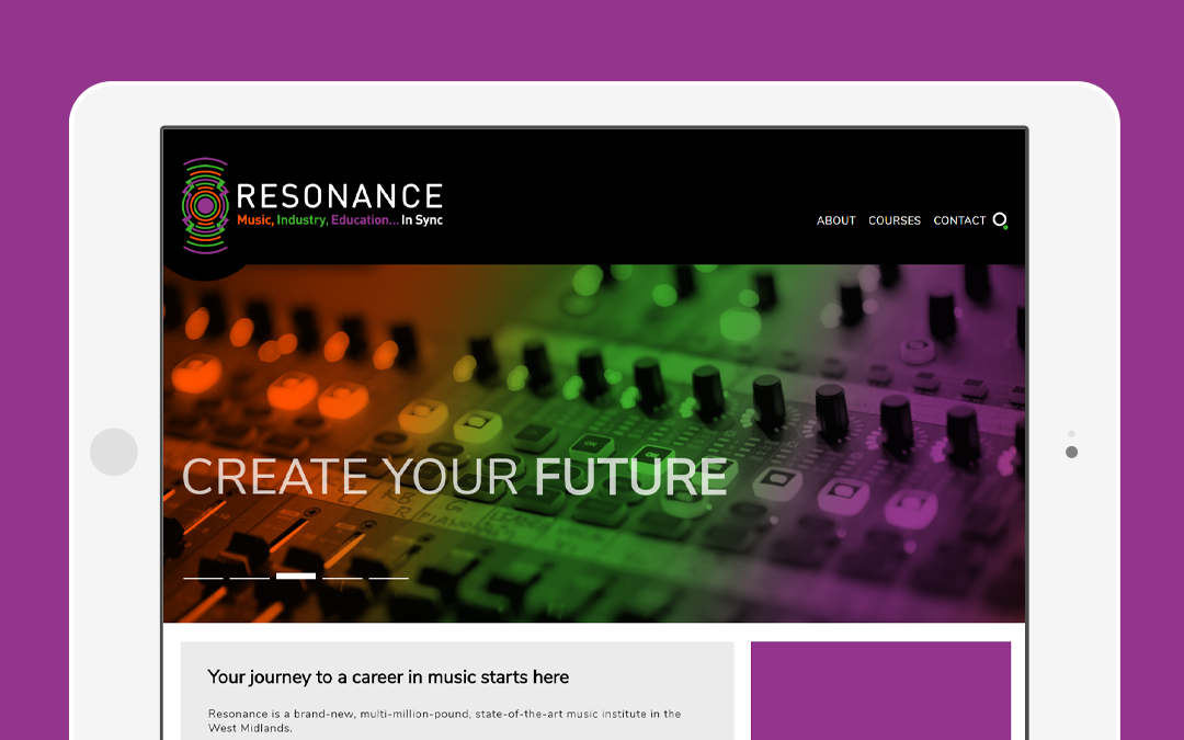 Resonance website